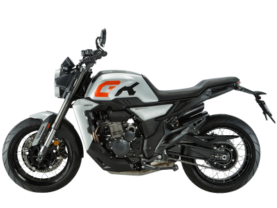 Мотоцикл дорожный Zontes (Зонтес) ZT350 - GK серебристый/оранжевый с ПТС
