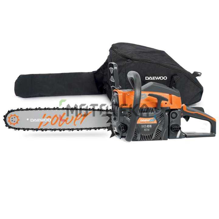 Бензопила DAEWOO (Дэу) DACS 4516 с чехлом