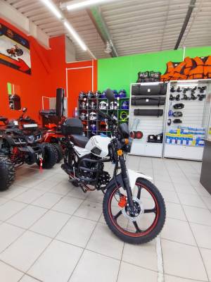Мопед ROCKOT (Рокот) ALPHA TOURIST M - 12 49.9 (125) белый глянцевый