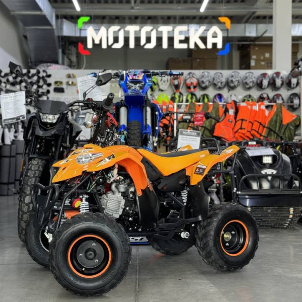 Квадроцикл детский FXMOTO (ФХМото) RUNNER 110 оранжевый (машинокомплект)