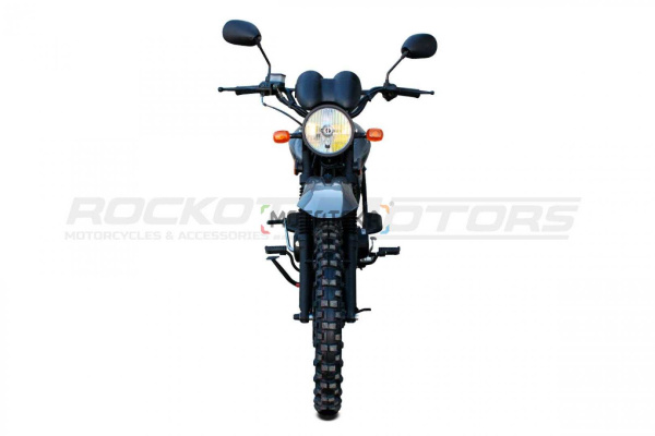 Мопед ROCKOT (Рокот) ALPHA OFFROAD M - 12 49.9 (125) серый металлик | Мототека