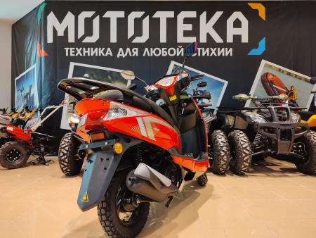 Скутер Мотомир SCIROCCO 49.9 (110) красный - купить с доставкой, по выгодной цене в интернет-магазине Мототека