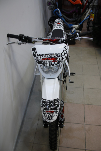 Питбайк BSE (БСЕ) EX125 14/12 Max13 White Red (015) | Мототека