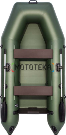 Лодка ПВХ Аква 2900 графит/чёрный