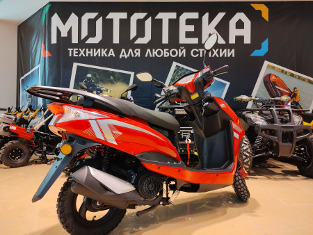 Скутер Мотомир SCIROCCO 49.9 (110) красный - купить с доставкой, по выгодной цене в интернет-магазине Мототека