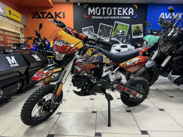 Питбайк BSE (БСЕ) EVO 110e Samurai SA 12/10 (Полуавтоматическая КПП) | Мототека