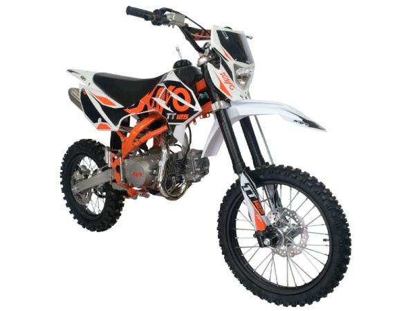 Питбайк KAYO (Кайо) BASIC TT125 17/14 KRZ (механ. сцепл.. кикстартер. 2022 г.) | Мототека