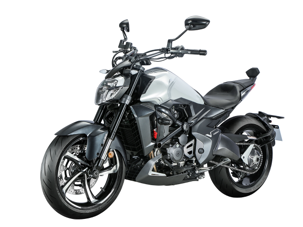 Мотоцикл дорожный Zontes (Зонтес) ZT350 - V1 (4T ZT184MP EFI) 17/17 (2023 г.) серебристый с ПТС | Мототека