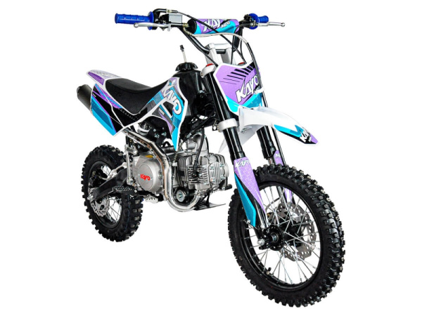 Питбайк KAYO (Кайо) MINI YX125EM 14/12 (механ. сцепл.. эл. стартер 2022 г.) | Мототека