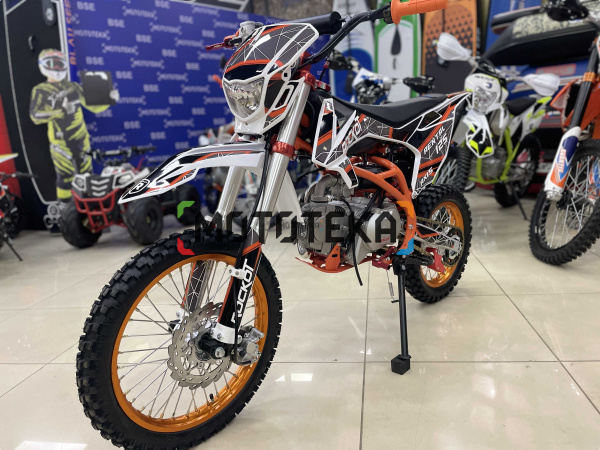 Питбайк ROCKOT (Рокот) RENTAL 125 Axis (полуавтомат, без сцепления, эл. стартер, 17/14) 2023 | Мототека
